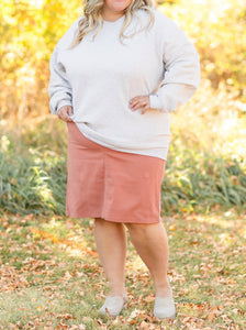 Remi Denim Midi Skirt (Sizes 2-24) 3 Colors