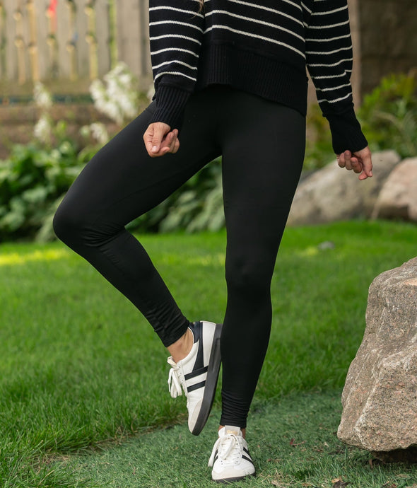 Women's No Cling Leggings (XS-4XL) 6 Colors