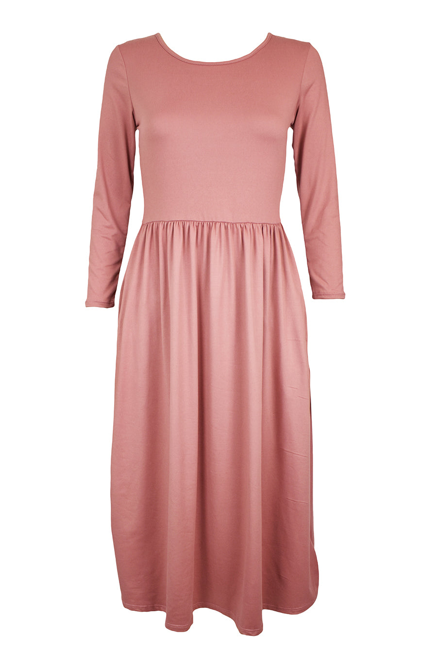 mauve fit and flare dress Fit and Flare Dress in Mauve
