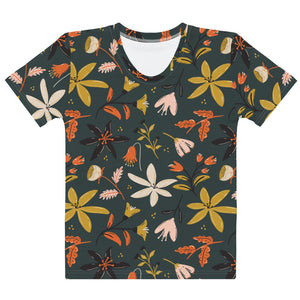 Evening Shadow Floral Women's T-Shirt