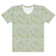 Mint Floral Women's T-Shirt