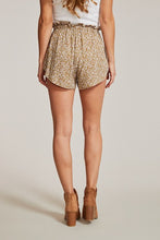 Camel Floral Shorts (S, L, XL, 2XL)