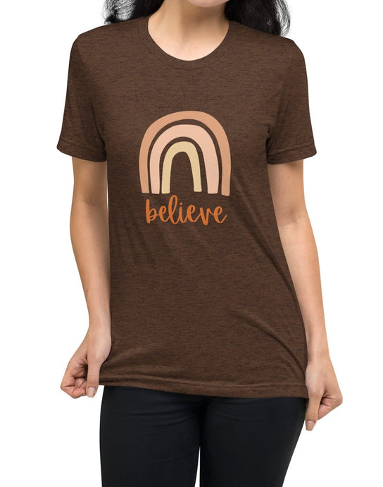 Believe Boho Rainbow T-Shirt (2 Colors)